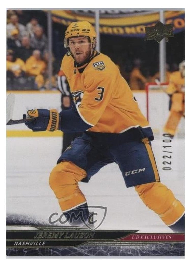 2024-25 Upper Deck Base Set Jeremy Lauzon #349 card