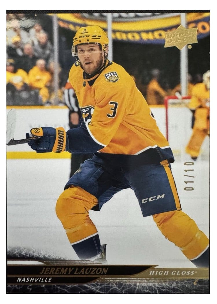 2024-25 Upper Deck Base Set Jeremy Lauzon #349 card