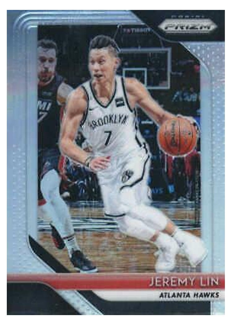 2018-19 Panini Prizm Base Set Jeremy Lin #8 card