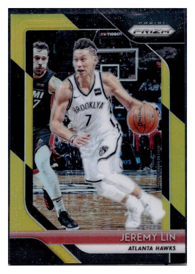 2018-19 Panini Prizm Base Set Jeremy Lin #8 card
