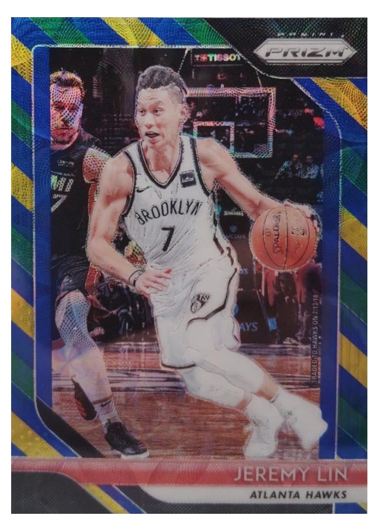 2018-19 Panini Prizm Base Set Jeremy Lin #8 card