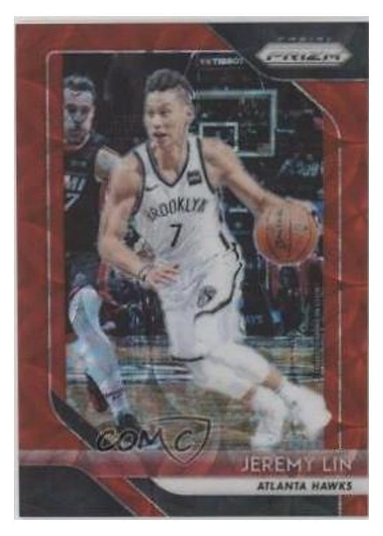 2018-19 Panini Prizm Base Set Jeremy Lin #8 card