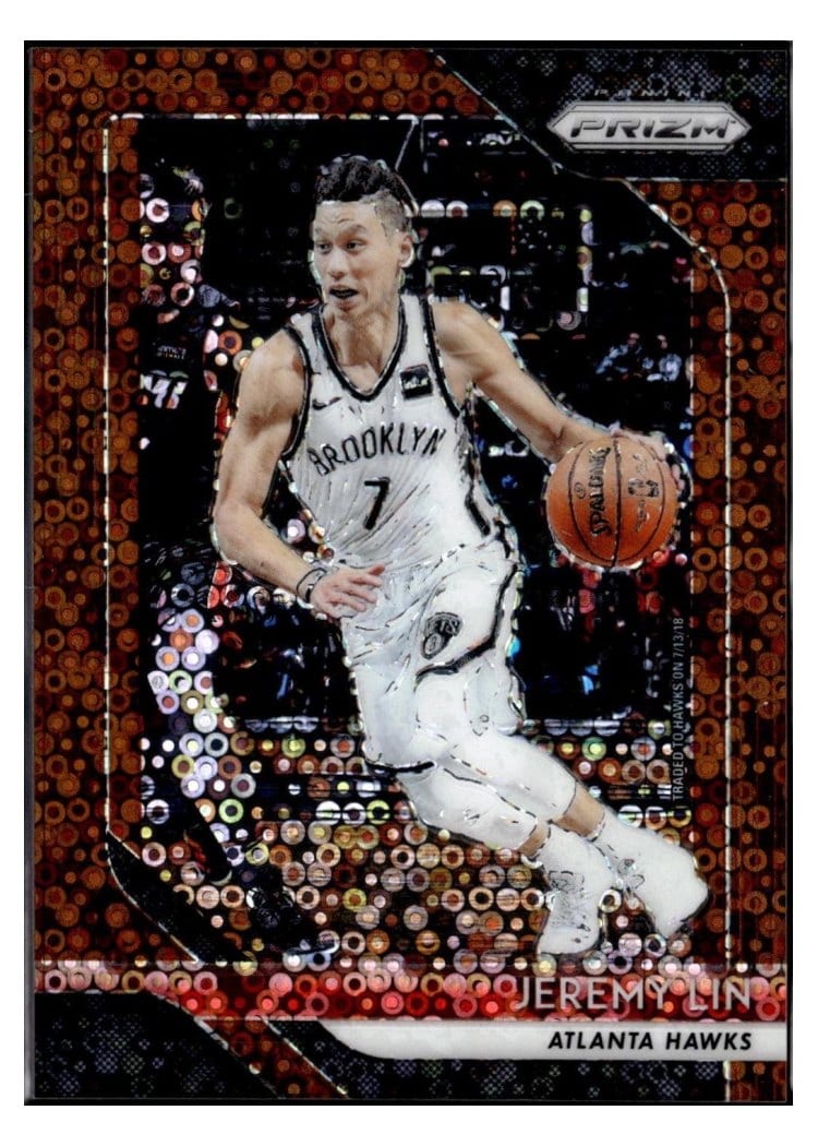 2018-19 Panini Prizm Base Set Jeremy Lin #8 card