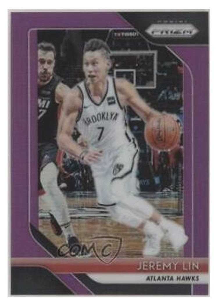 2018-19 Panini Prizm Base Set Jeremy Lin #8 card