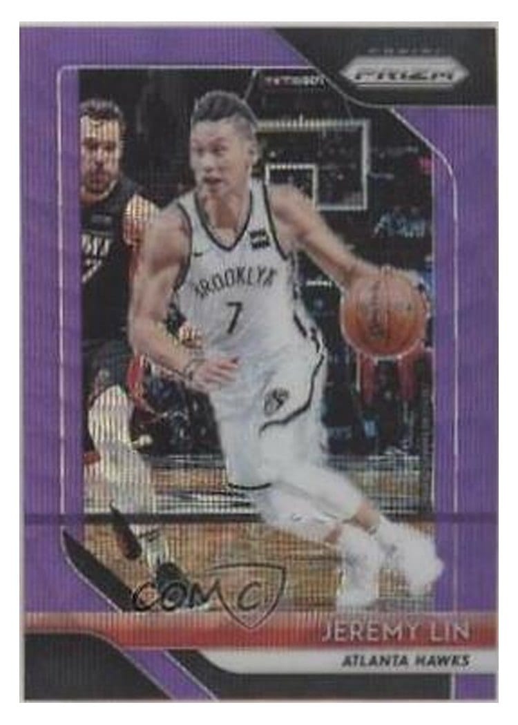 2018-19 Panini Prizm Base Set Jeremy Lin #8 card