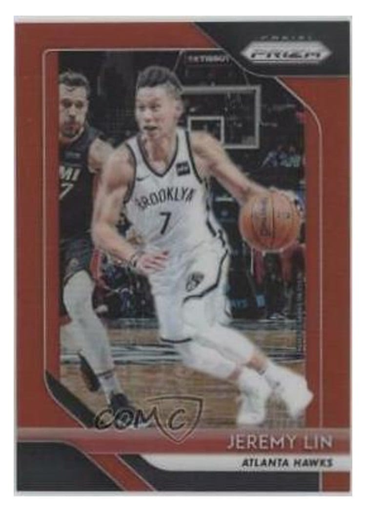 2018-19 Panini Prizm Base Set Jeremy Lin #8 card