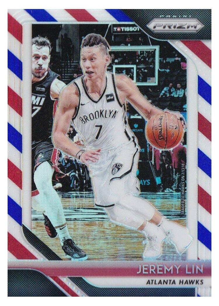 2018-19 Panini Prizm Base Set Jeremy Lin #8 card