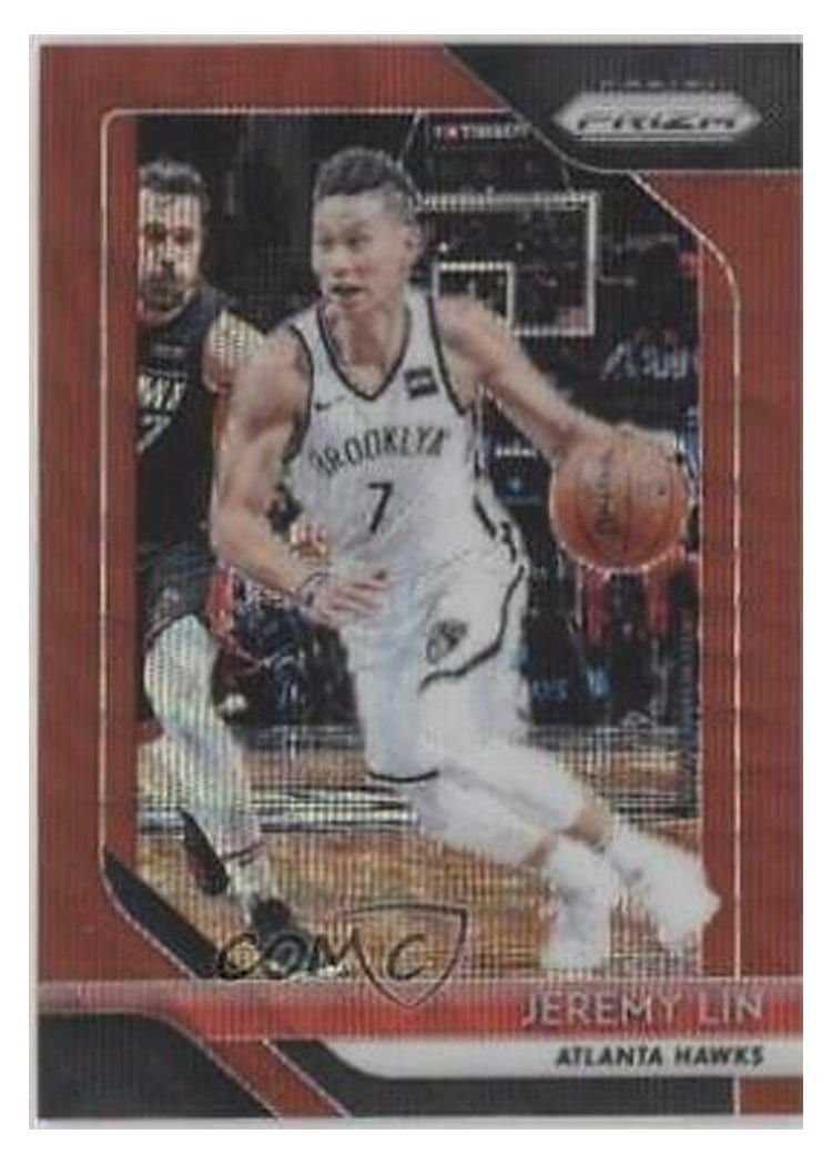 2018-19 Panini Prizm Base Set Jeremy Lin #8 card