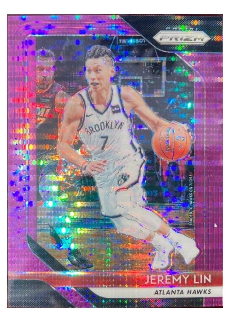 2018-19 Panini Prizm Base Set Jeremy Lin #8 card