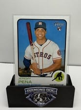 2022 Topps Heritage Jeremy Pena #629 card