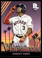 2024 Topps Big League Good Vibrations Jeremy Peña #GV-35 card