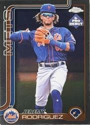 2025 Topps Pro Debut Chrome Jeremy Rodriguez #PDC-85 card