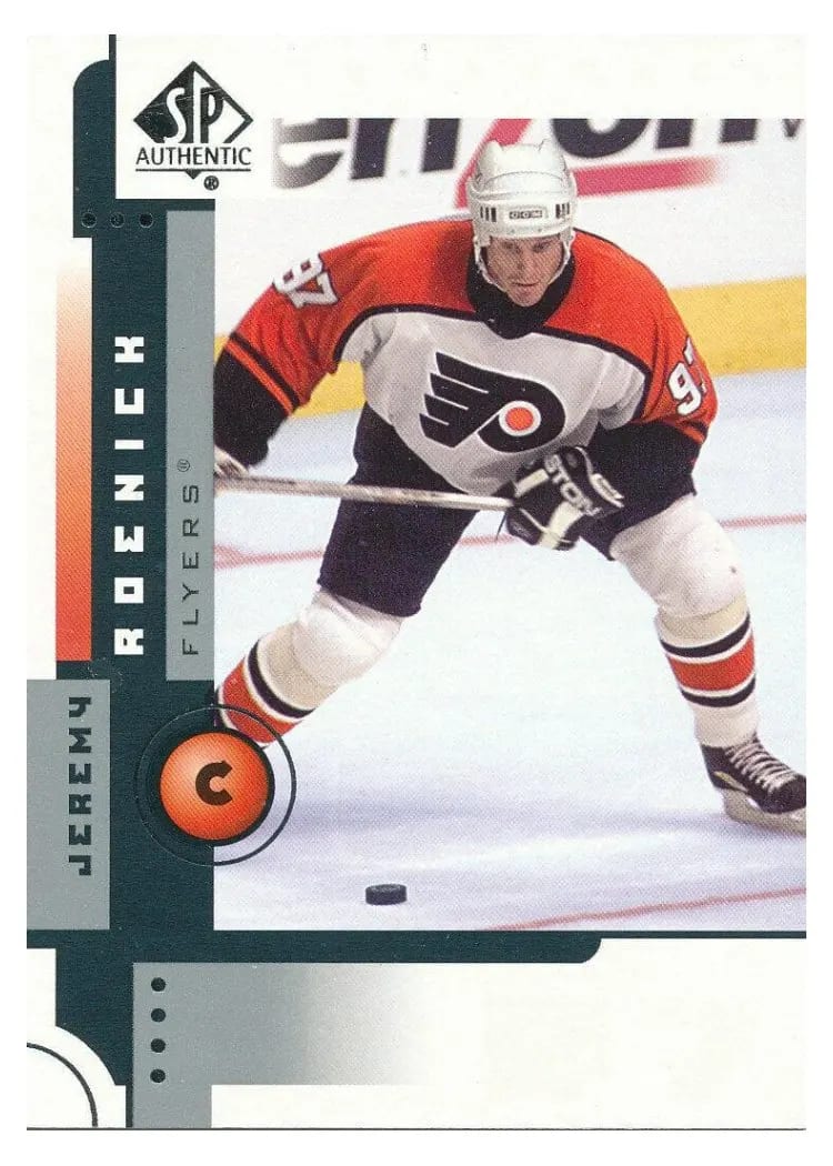 2001 SP Authentic Jeremy Roenick #60 card