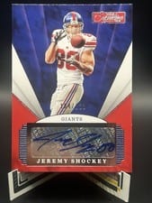 2020 Panini Chronicles Signature Series Jeremy Shockey #SS-JSH card