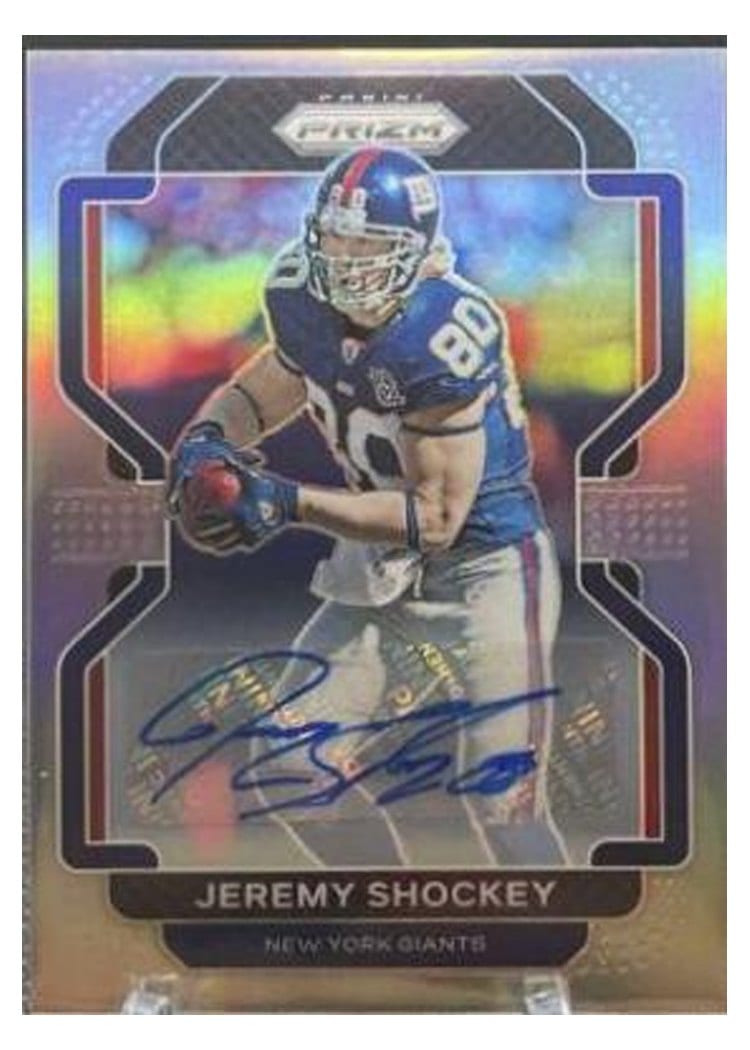 2021 Panini Prizm Base Set Jeremy Shockey #237 card