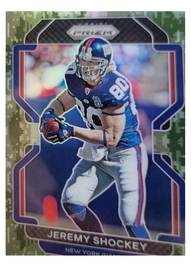 2021 Panini Prizm Base Set Jeremy Shockey #237 card