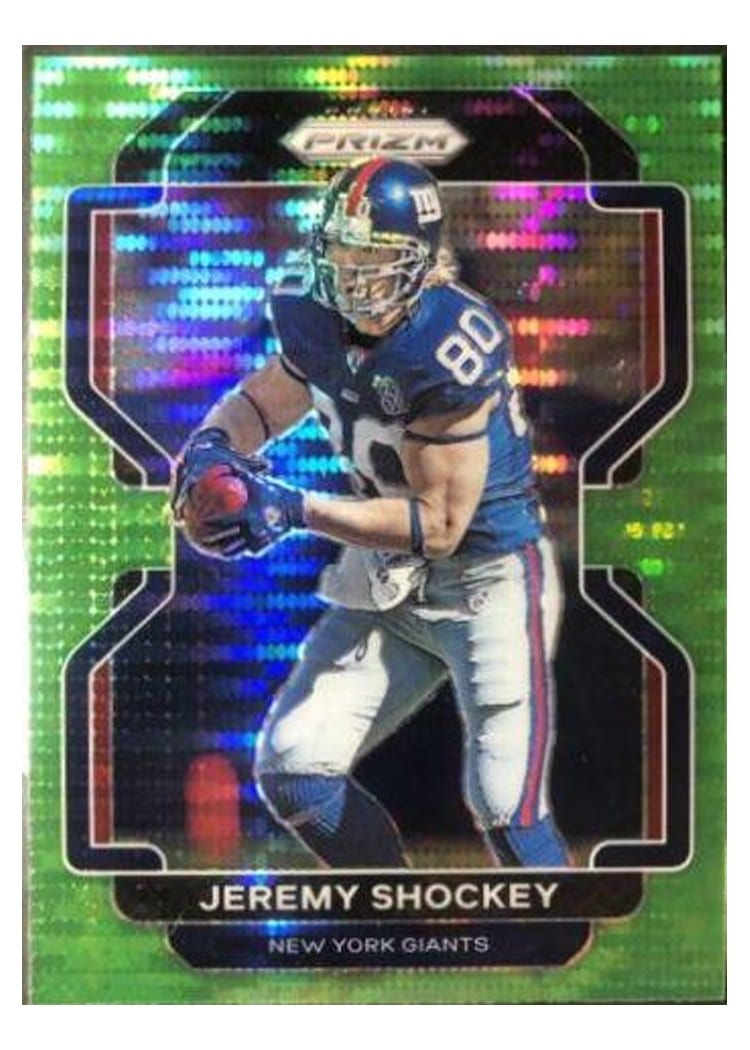 2021 Panini Prizm Base Set Jeremy Shockey #237 card