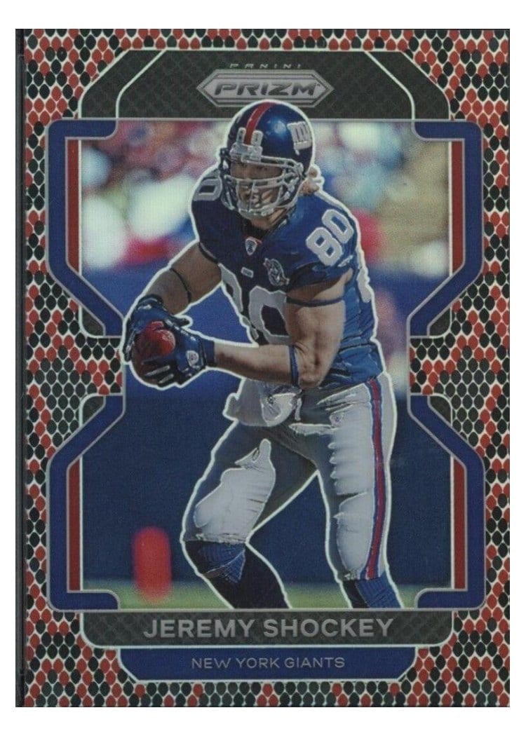 2021 Panini Prizm Base Set Jeremy Shockey #237 card