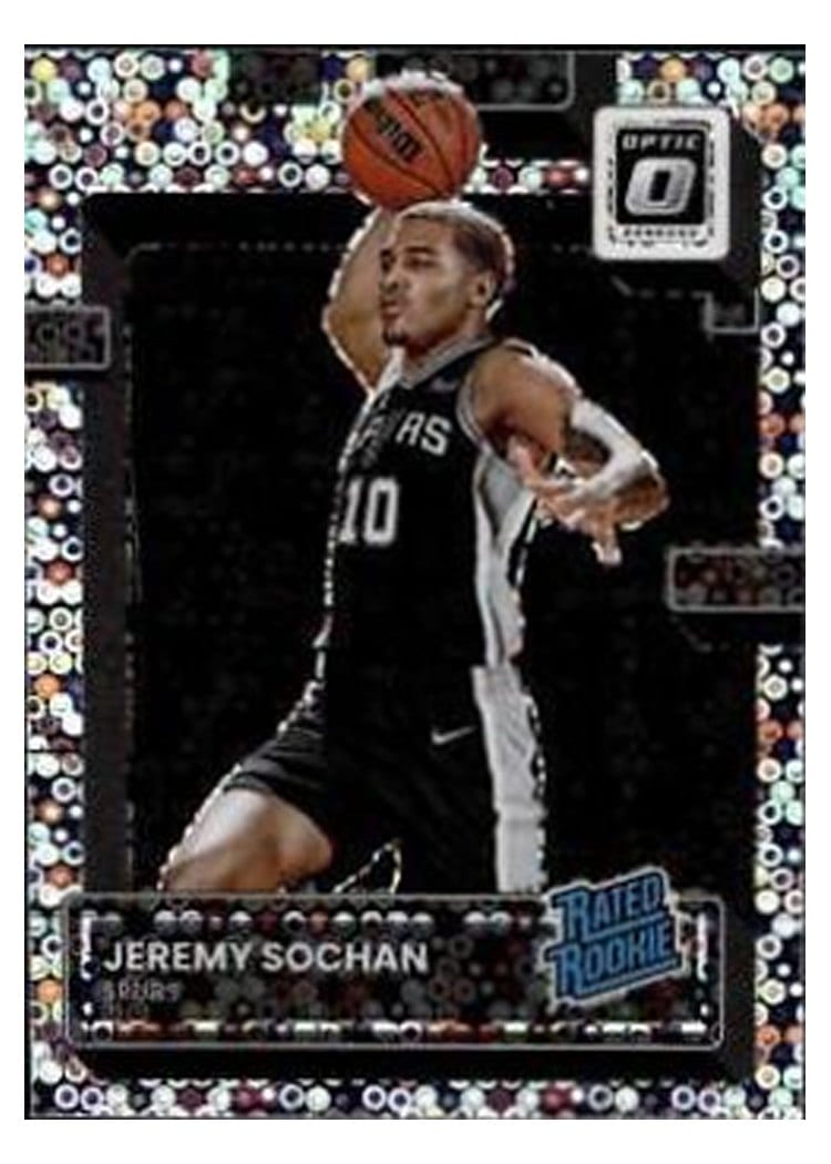 2022-23 Donruss Optic Base Set Jeremy Sochan #236 card