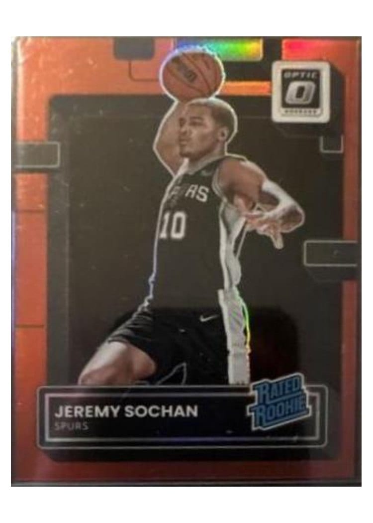 2022-23 Donruss Optic Base Set Jeremy Sochan #236 card