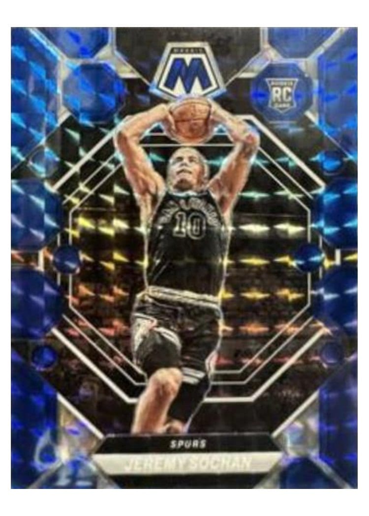 2022-23 Panini Mosaic Base Set Jeremy Sochan #226 card