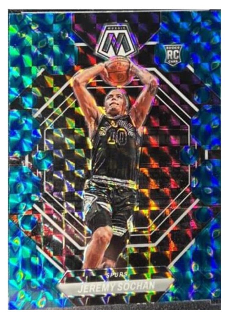 2022-23 Panini Mosaic Base Set Jeremy Sochan #226 card
