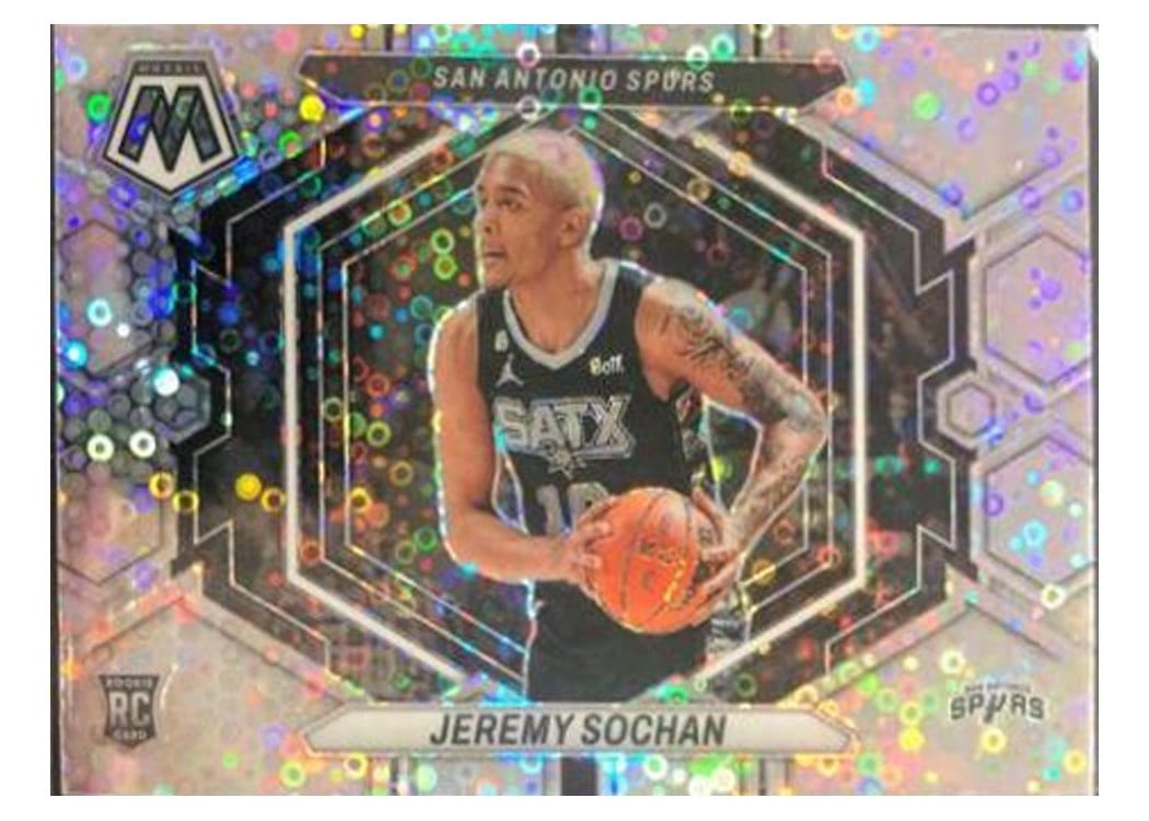 2022-23 Panini Mosaic Base Set Jeremy Sochan #226 card