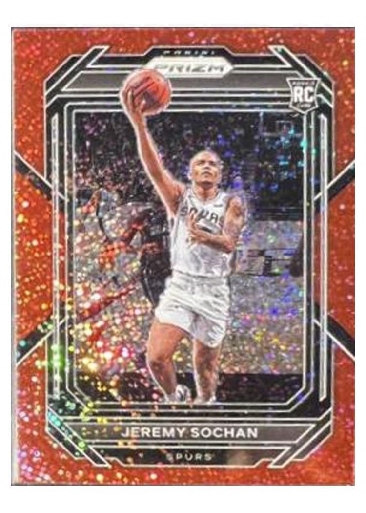 2022-23 Panini Prizm Base Set Jeremy Sochan #263 card