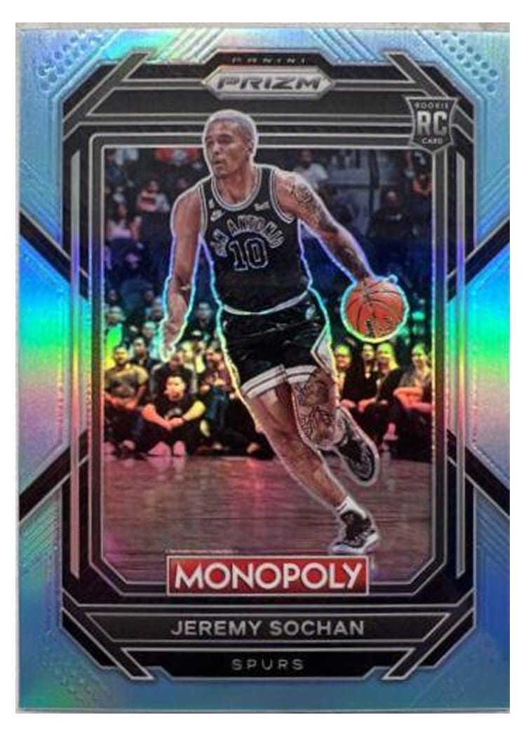 2022-23 Panini Prizm Base Set Jeremy Sochan #263 card