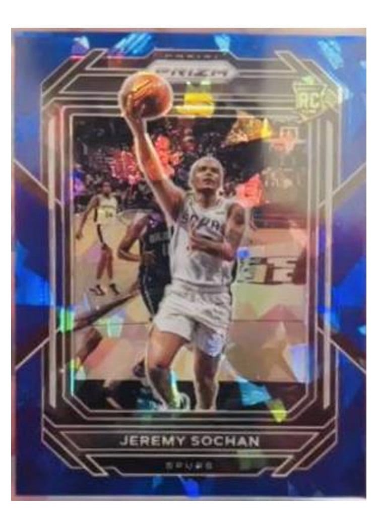 2022-23 Panini Prizm Base Set Jeremy Sochan #263 card