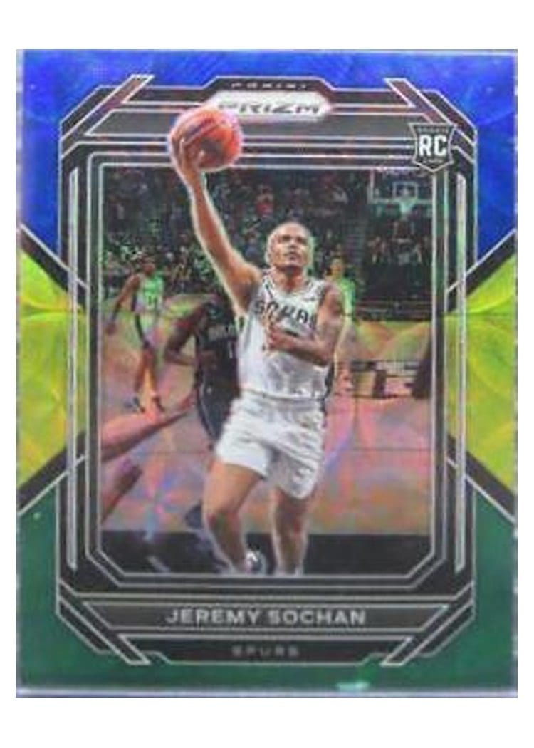 2022-23 Panini Prizm Base Set Jeremy Sochan #263 card