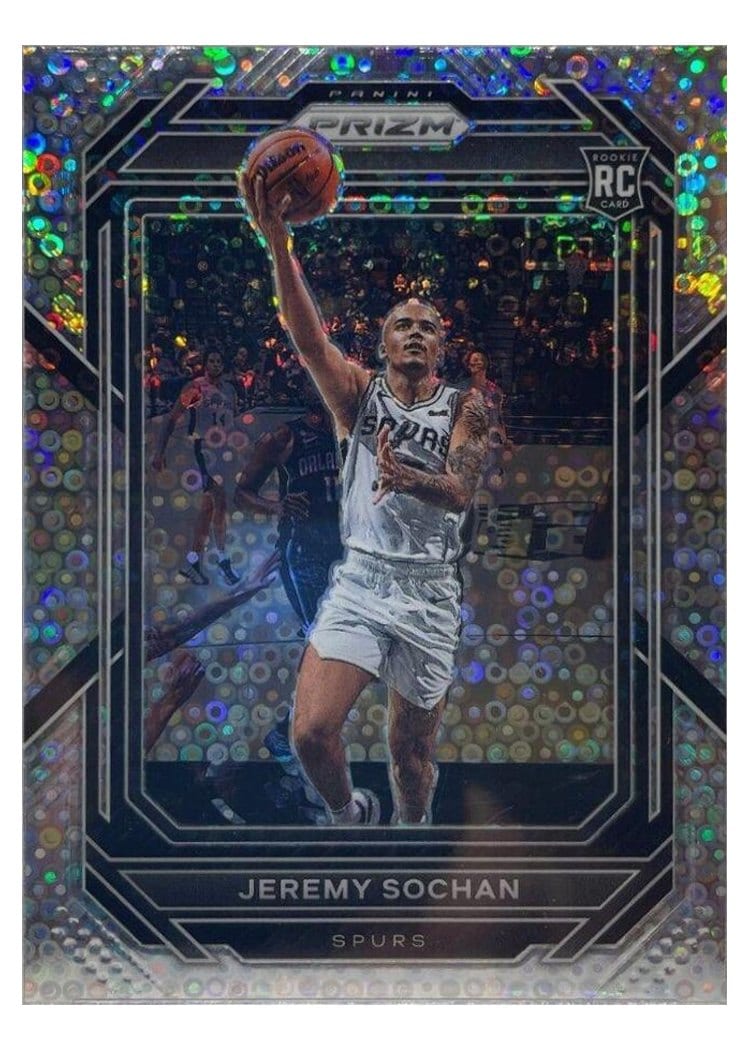 2022-23 Panini Prizm Base Set Jeremy Sochan #263 card