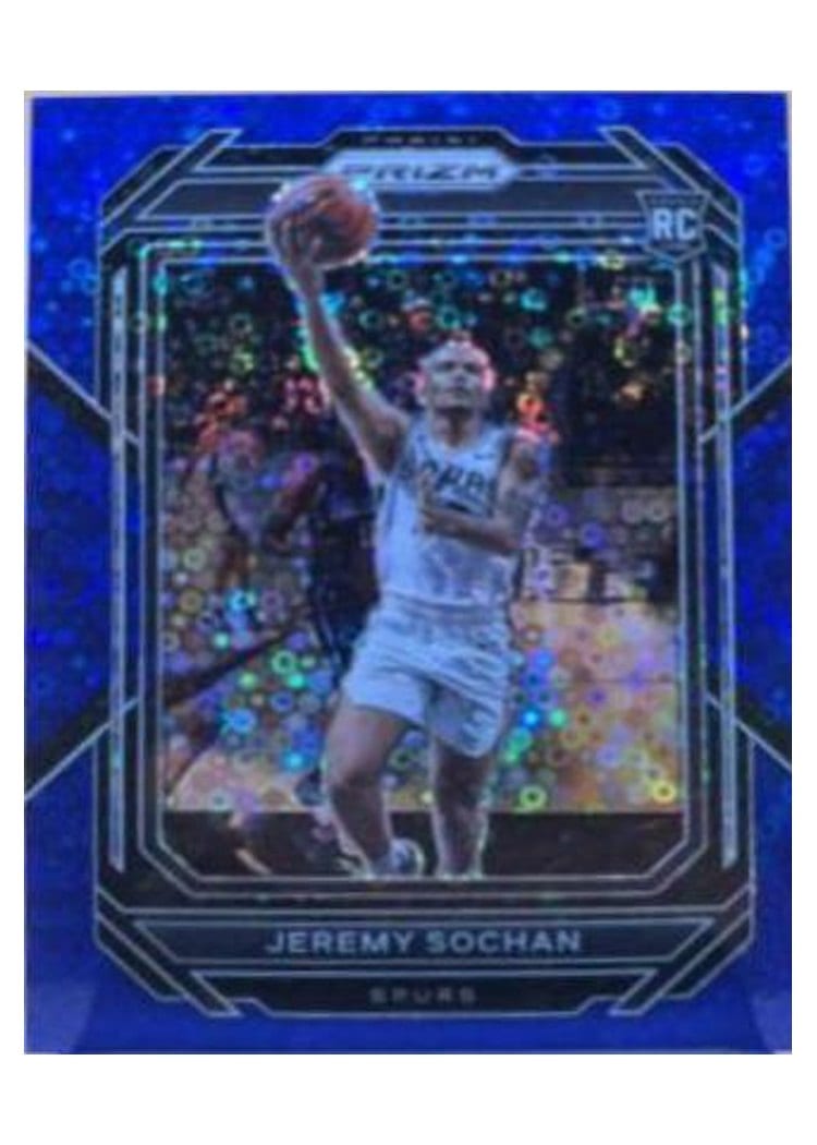 2022-23 Panini Prizm Base Set Jeremy Sochan #263 card