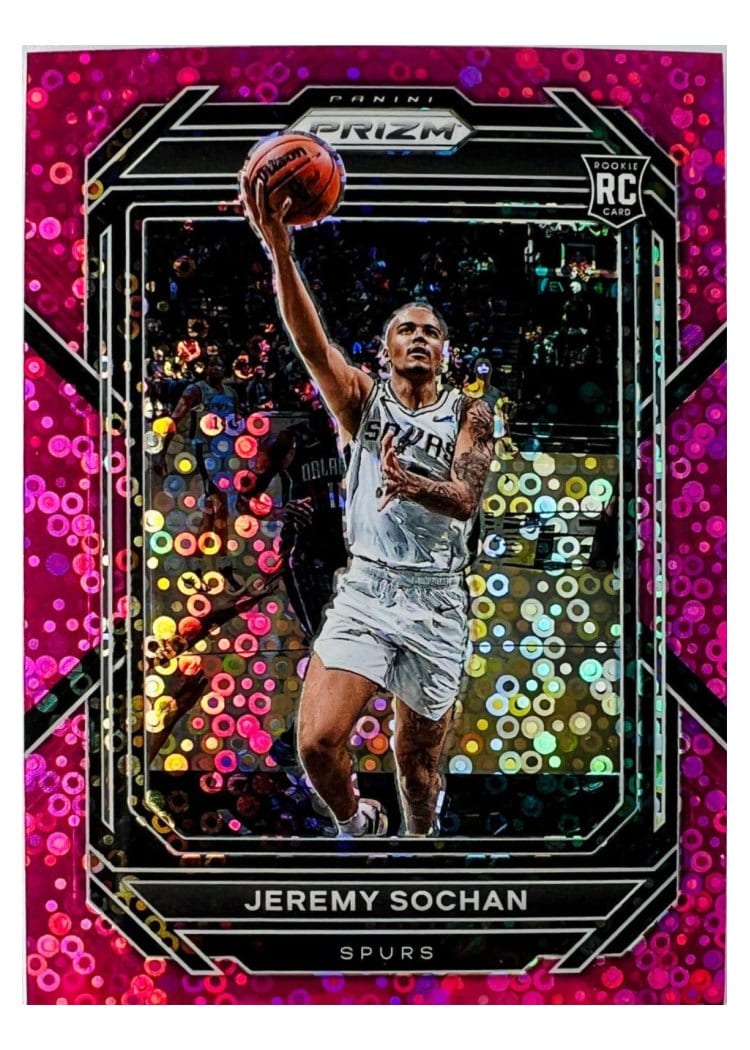 2022-23 Panini Prizm Base Set Jeremy Sochan #263 card