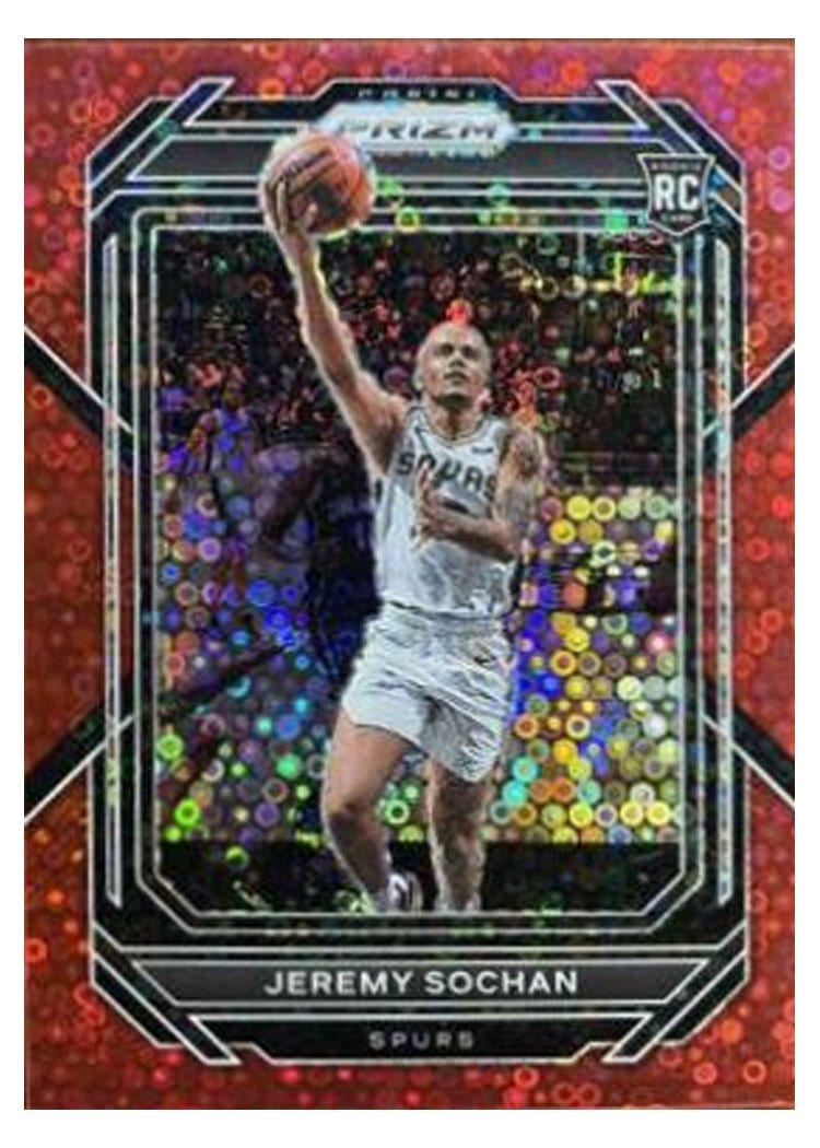2022-23 Panini Prizm Base Set Jeremy Sochan #263 card