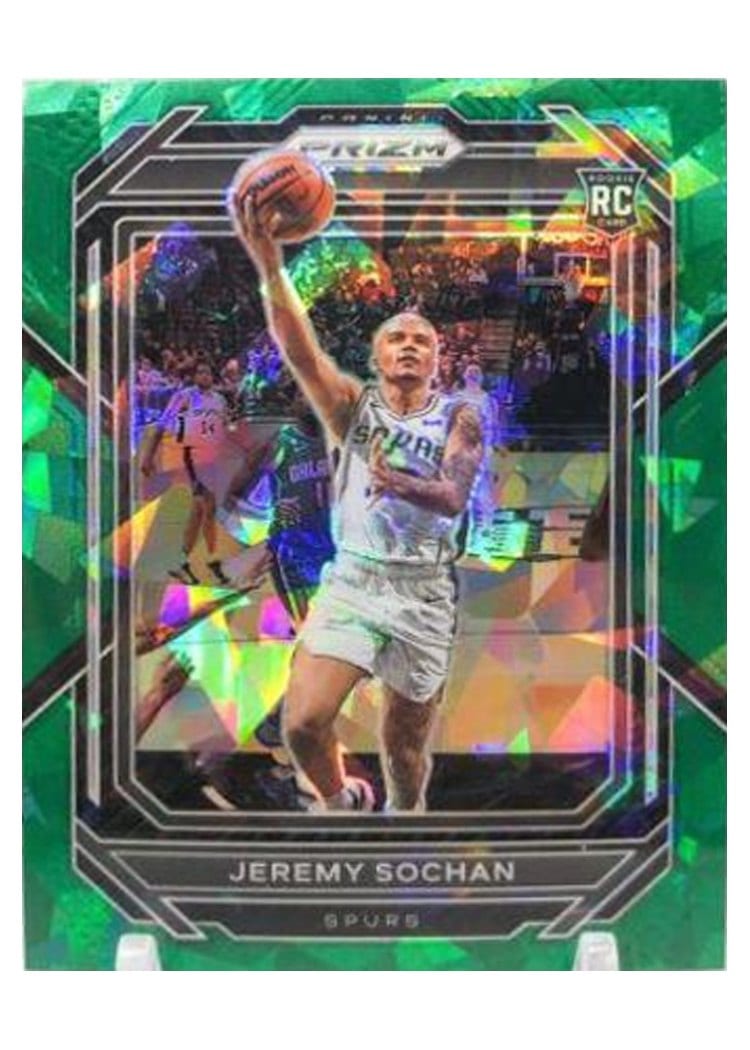 2022-23 Panini Prizm Base Set Jeremy Sochan #263 card