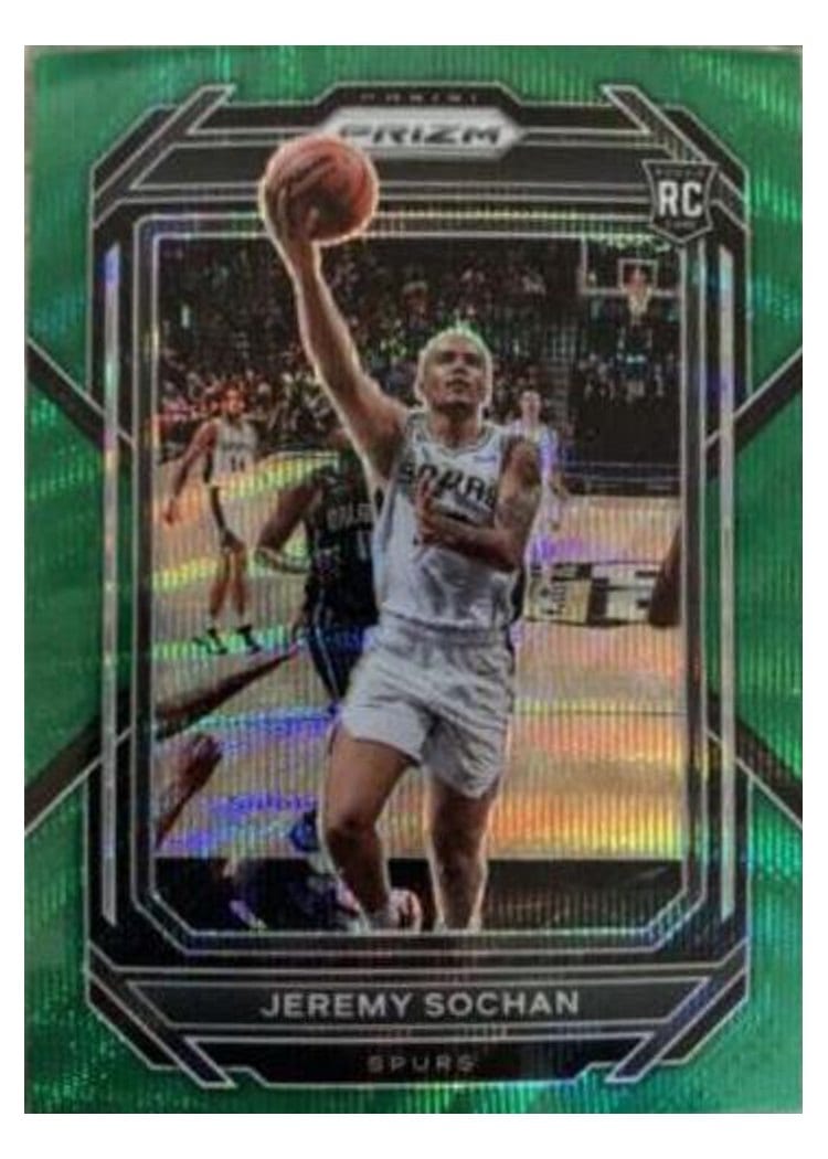 2022-23 Panini Prizm Base Set Jeremy Sochan #263 card