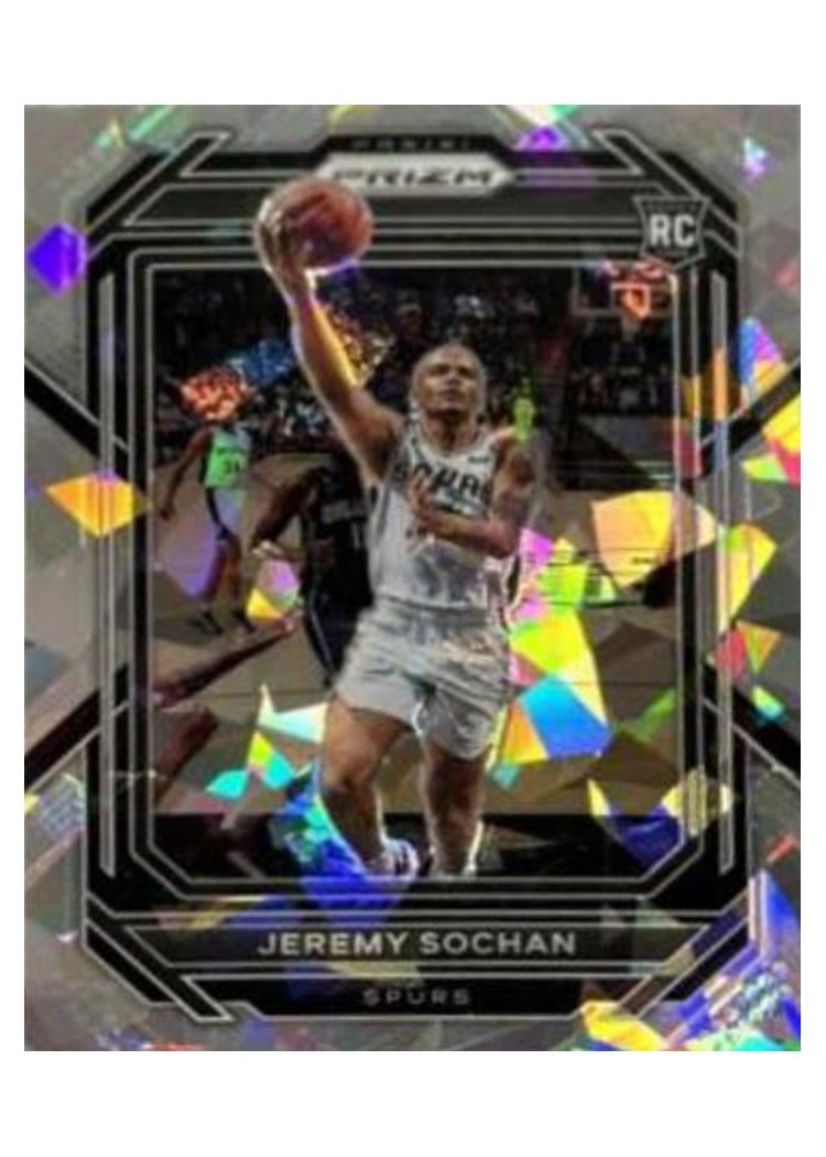 2022-23 Panini Prizm Base Set Jeremy Sochan #263 card