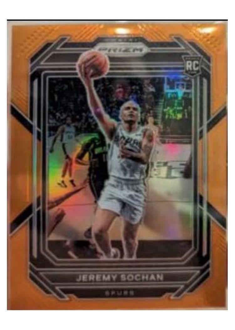 2022-23 Panini Prizm Base Set Jeremy Sochan #263 card