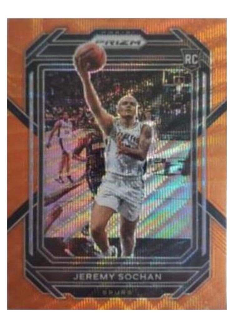 2022-23 Panini Prizm Base Set Jeremy Sochan #263 card