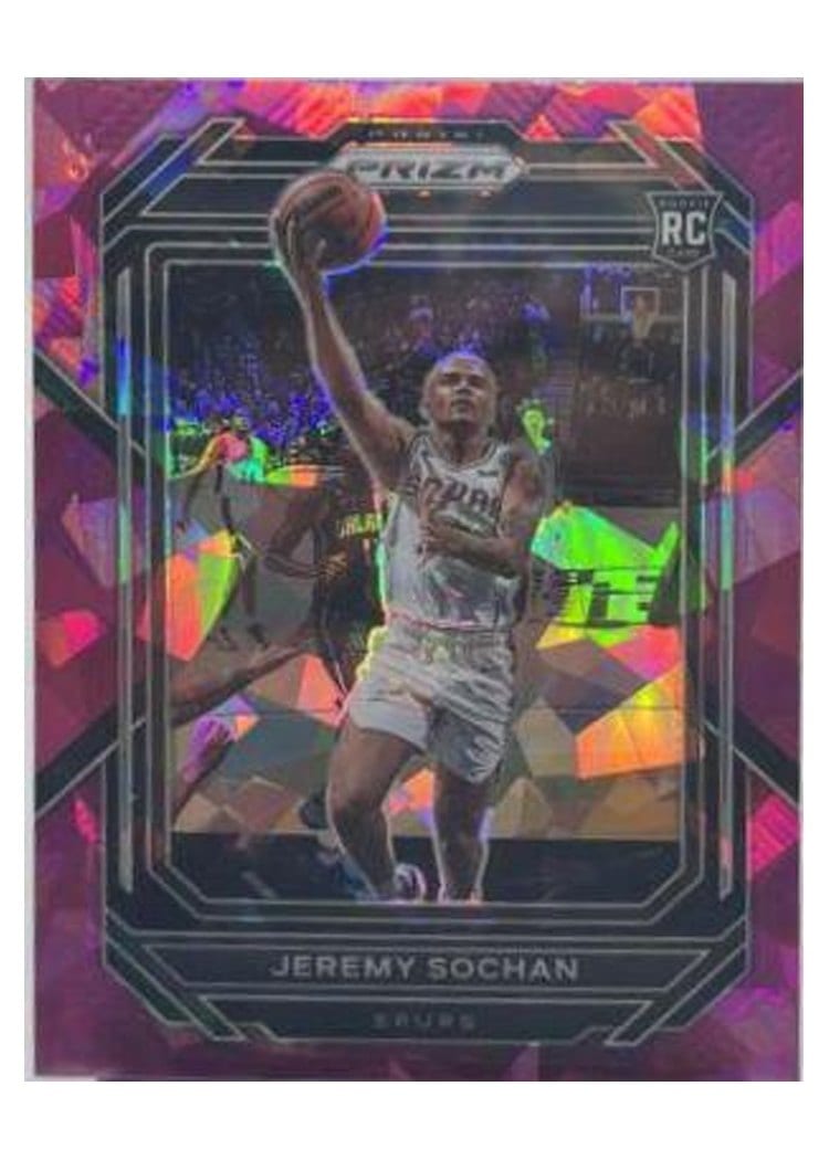2022-23 Panini Prizm Base Set Jeremy Sochan #263 card