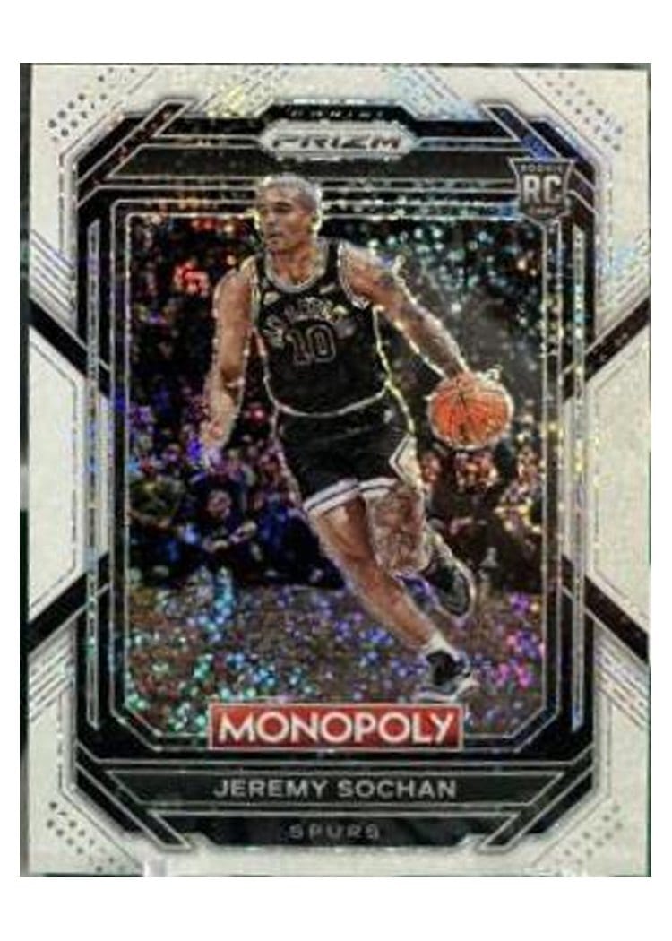 2022-23 Panini Prizm Base Set Jeremy Sochan #263 card