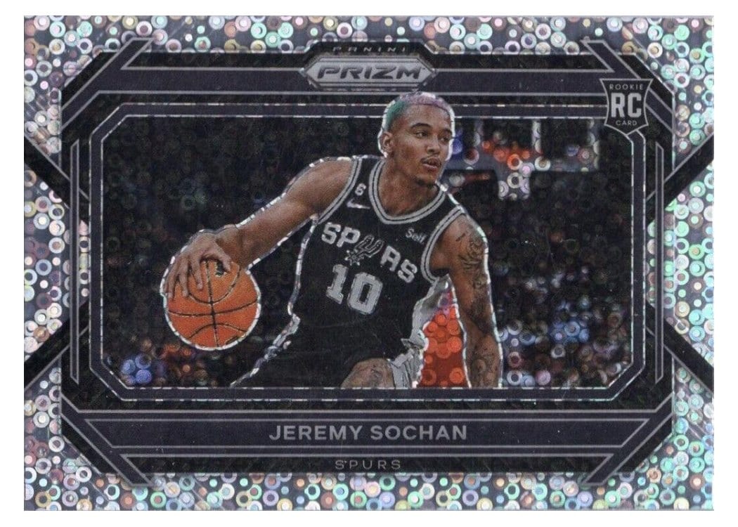 2022-23 Panini Prizm Base Set Jeremy Sochan #263 card
