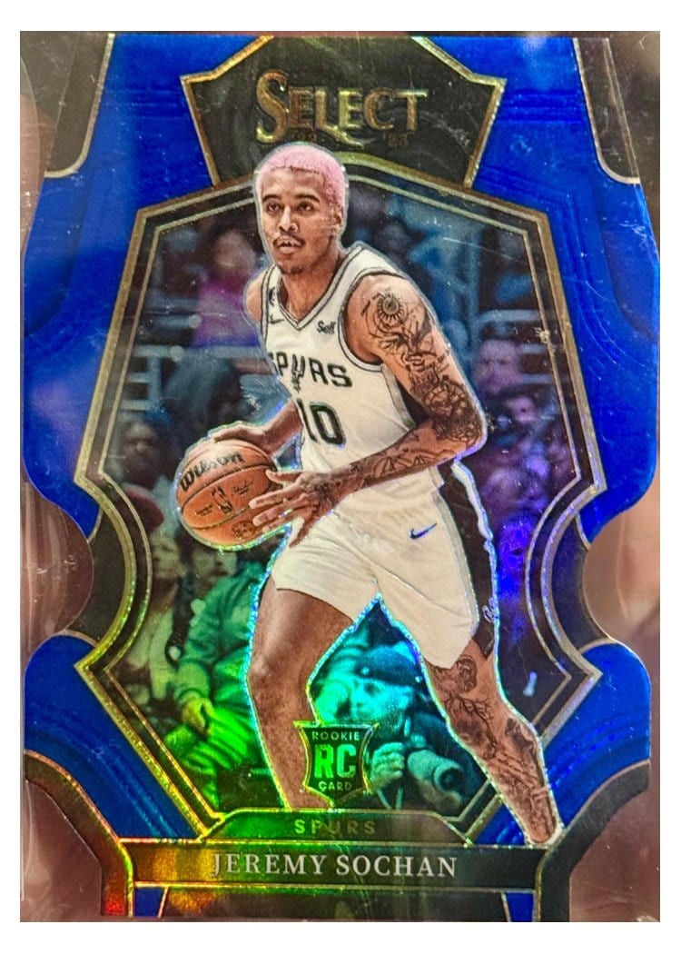 2022-23 Panini Select Base Set Jeremy Sochan #192 card
