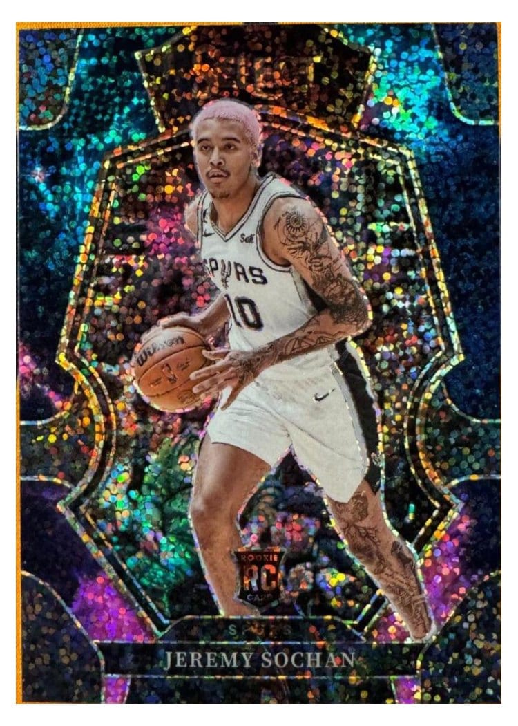 2022-23 Panini Select Base Set Jeremy Sochan #192 card