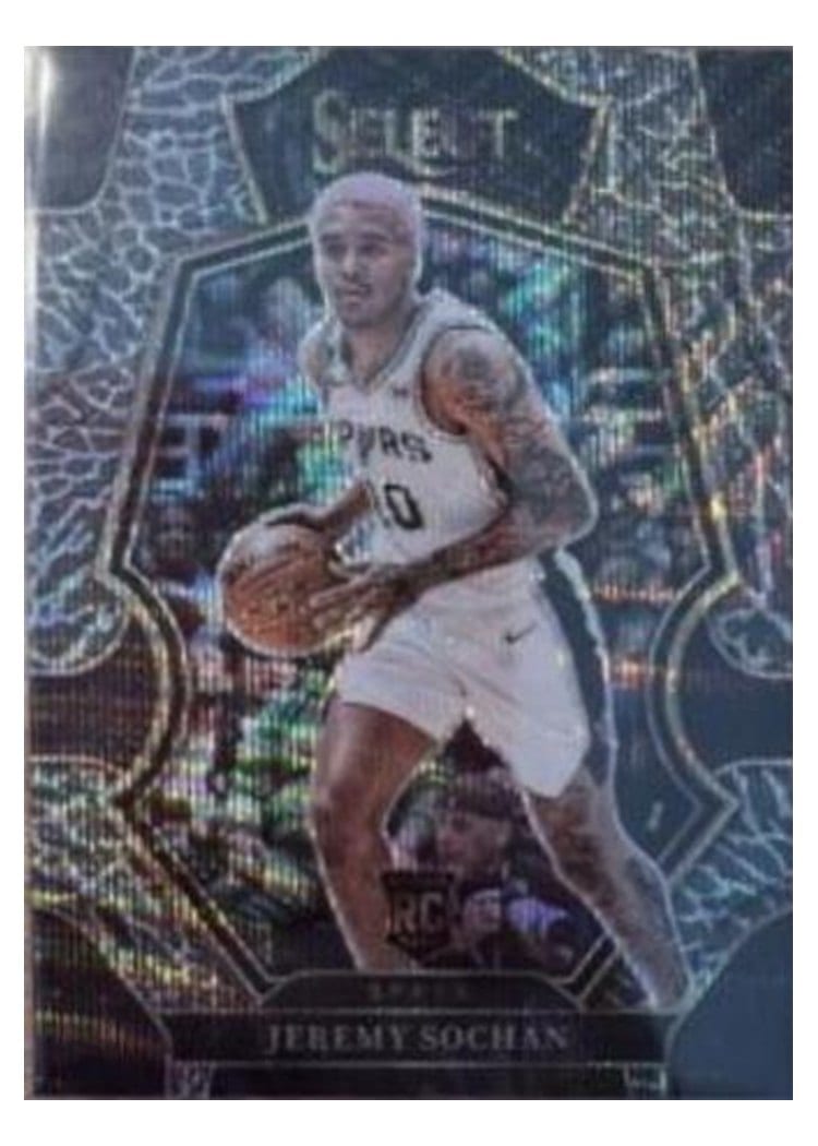 2022-23 Panini Select Base Set Jeremy Sochan #192 card