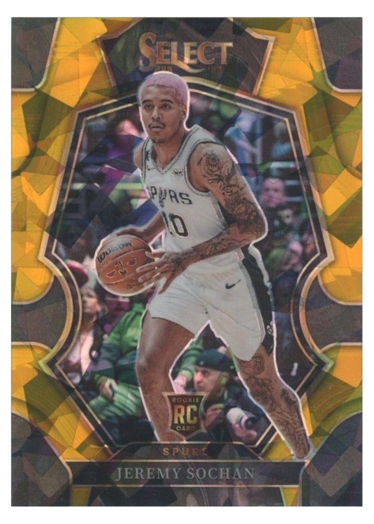 2022-23 Panini Select Base Set Jeremy Sochan #192 card