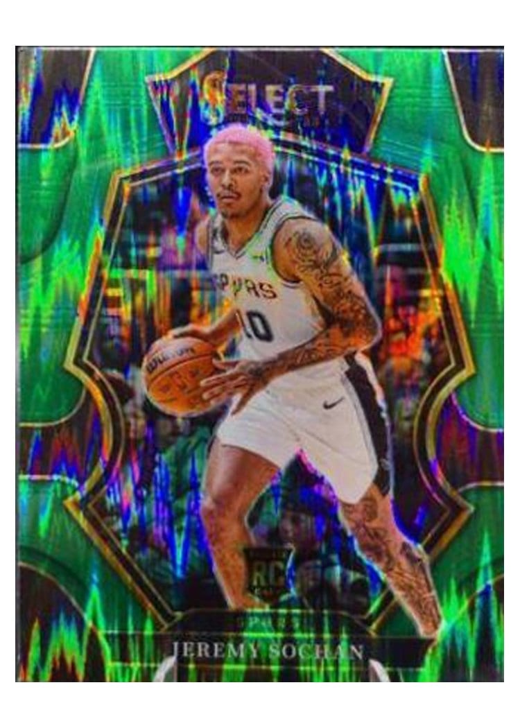 2022-23 Panini Select Base Set Jeremy Sochan #192 card