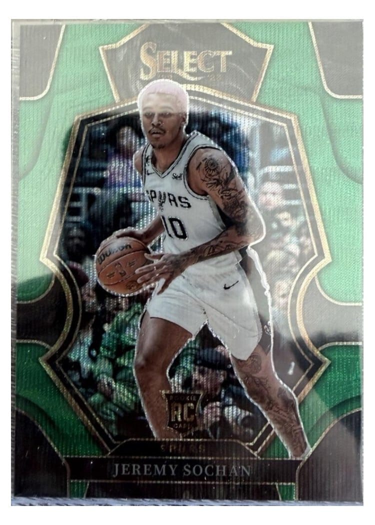 2022-23 Panini Select Base Set Jeremy Sochan #192 card