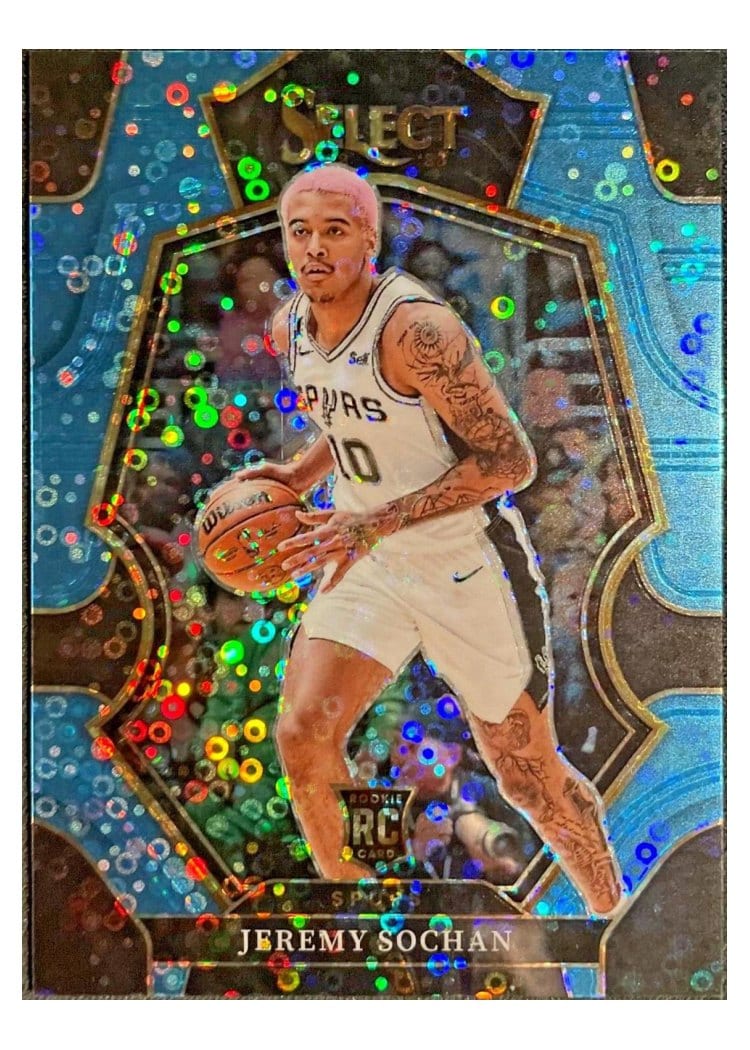 2022-23 Panini Select Base Set Jeremy Sochan #192 card